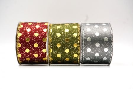 Metallic Folie Polka Dots Draadlint_KF8681.KF8682.KF8683 (3)